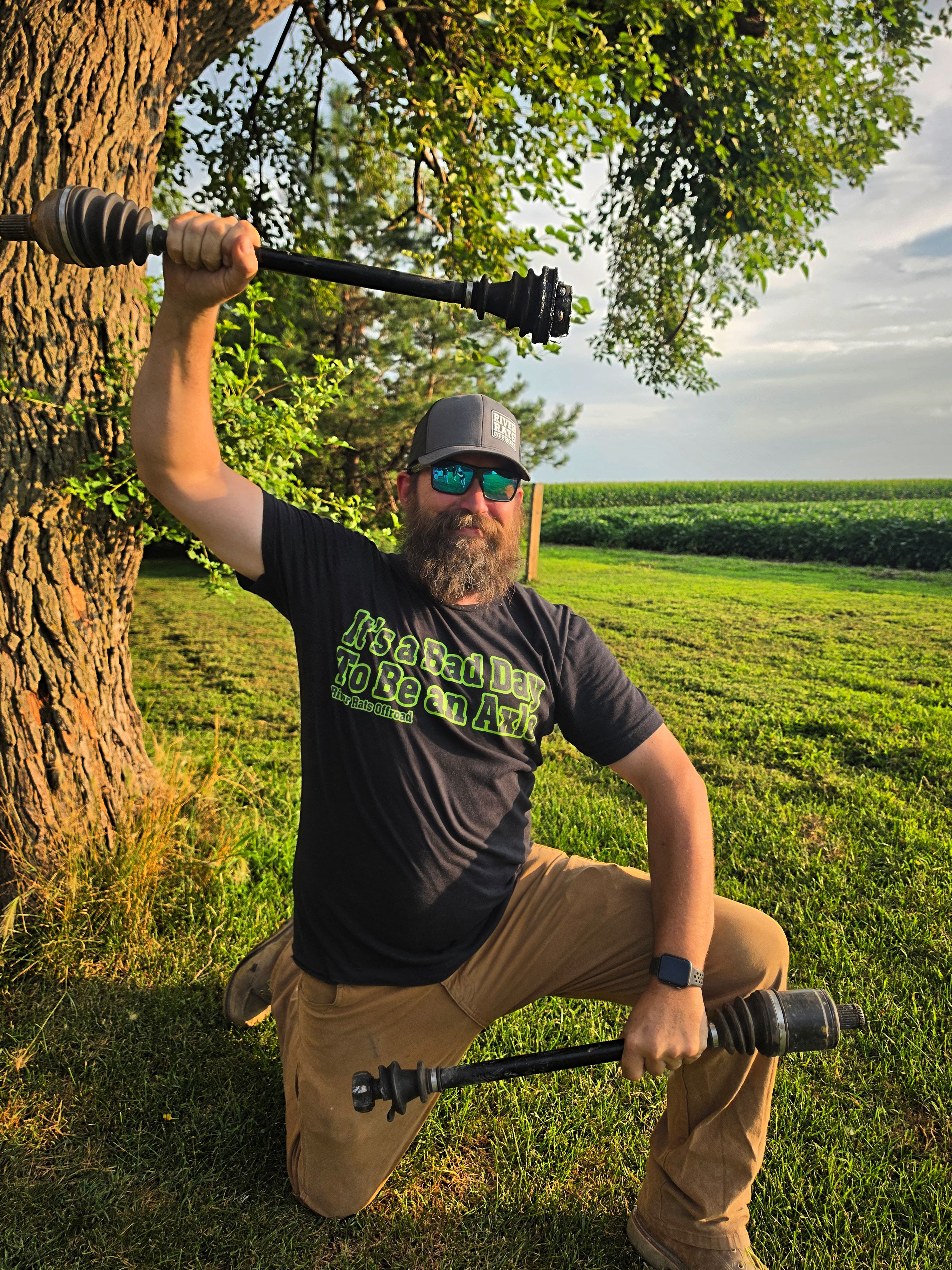 It's a Bad Day To Be an Axle Unisex t-shirt